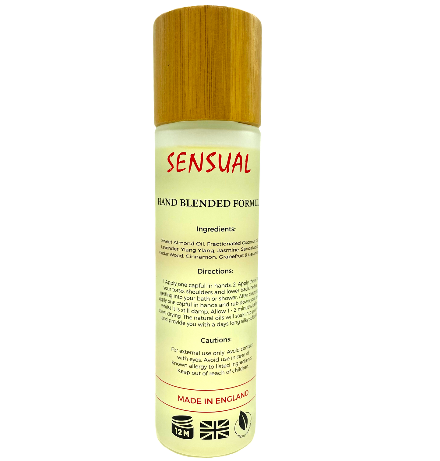 Sensual Bath & Shower Oil 200ml ( NEW )