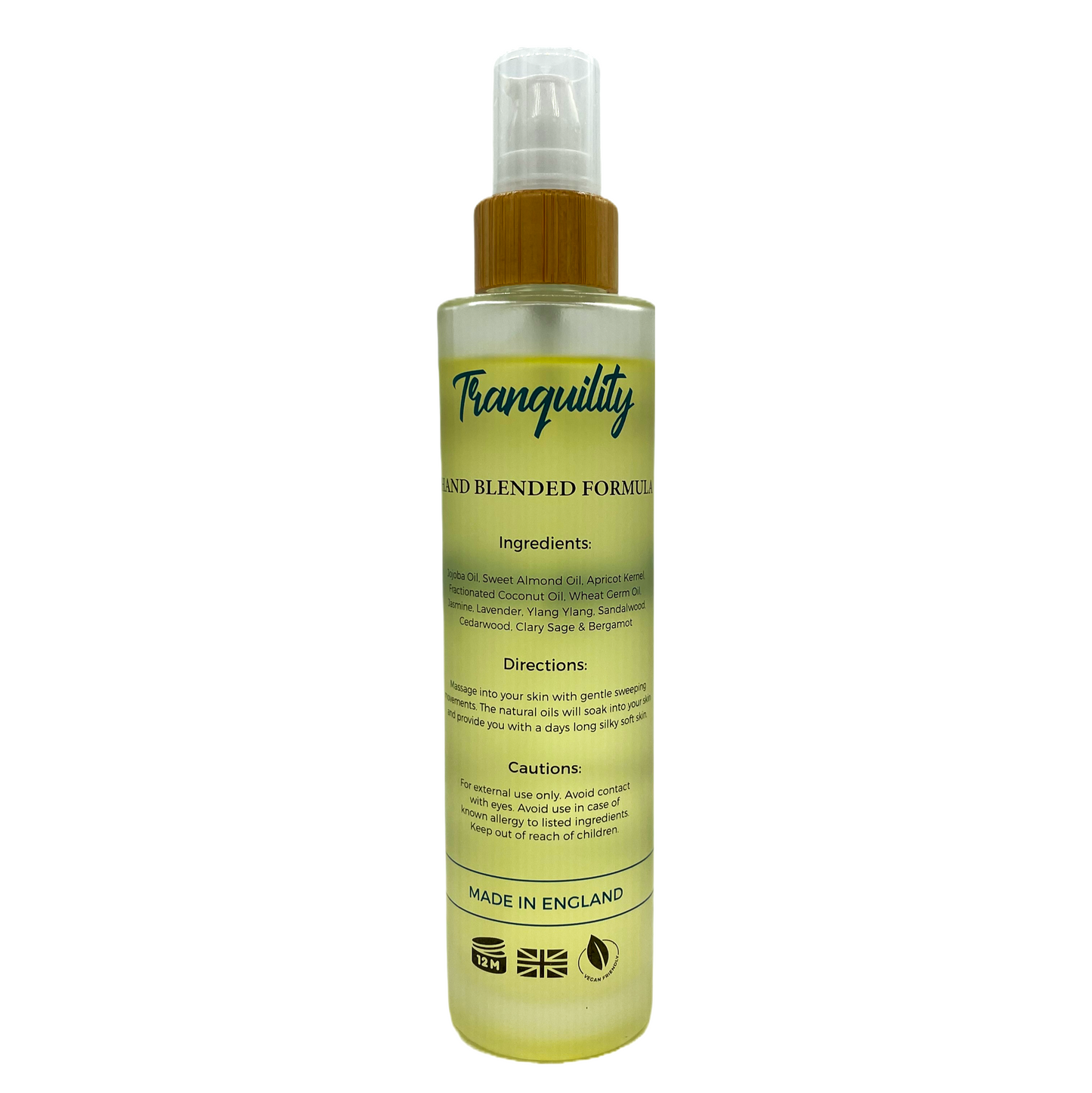 Tranquillity Massage & Body Oil 120ml ( NEW )