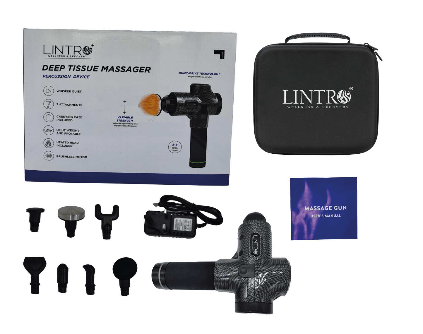 Heated Massage Gun Deep Tissue