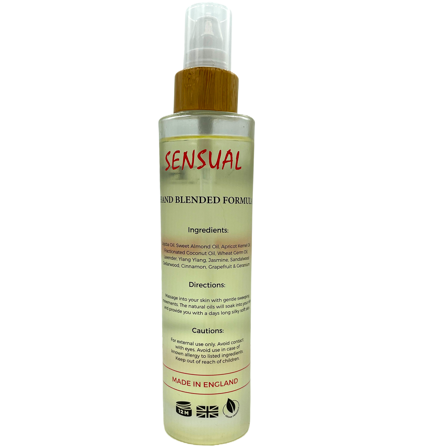 Sensual Massage & Body Oil 120ml ( NEW )