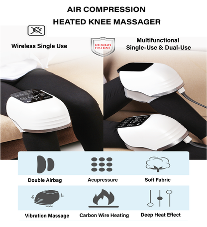 Knee Massager Air Compression X2 Double Use