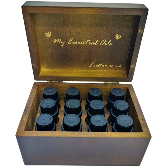 Essential Oil Blends Wooden Box Starter Pack (x12) 5ml
